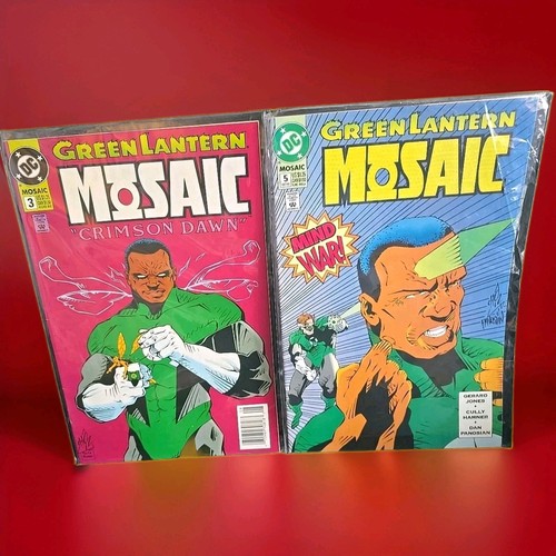 Mosaic green lantern - dc, :