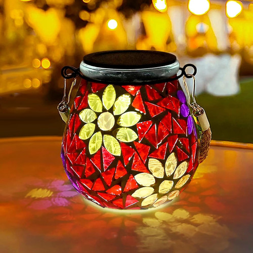 1pcs oval solar mosaic - oval,