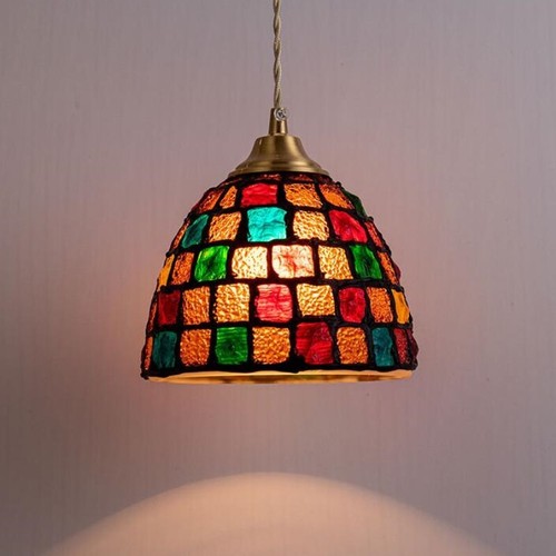 Moroccan mosaic ceiling - moroccan,