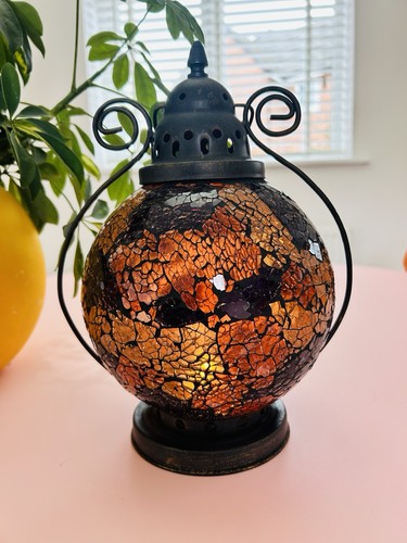 Heavy mosaic glass metal - &,
