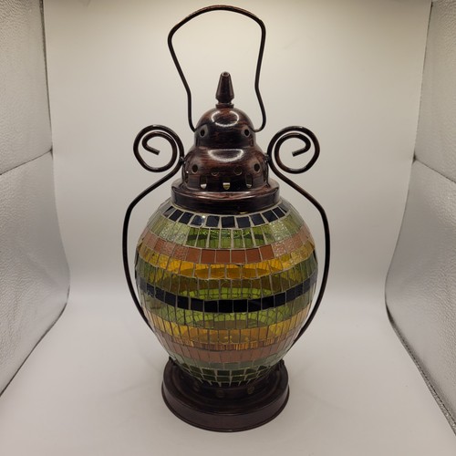 Mosaic glass hanging - mosaic,