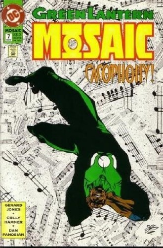 Green lantern mosaic - green, (vol