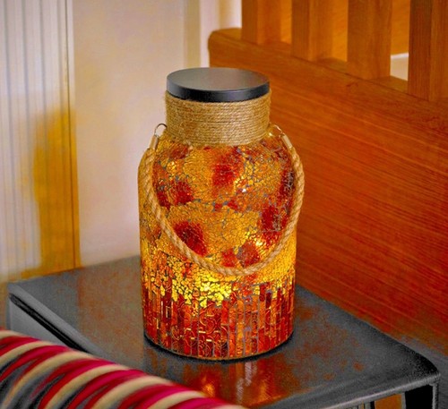 Large mosaic lantern - mosaic, with