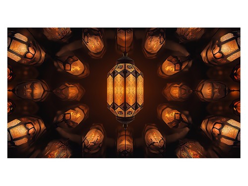 Mosaic lantern kaleidoscope - mosaic,