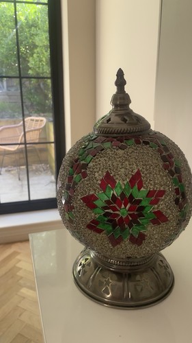 Moroccan mosaic bohemian table - moroccan,